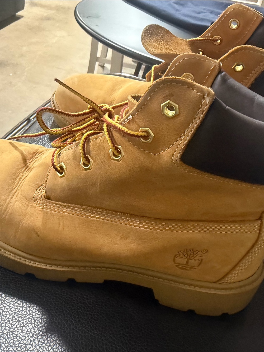 Timberland Honey Tan Nubuck Ankle Boots